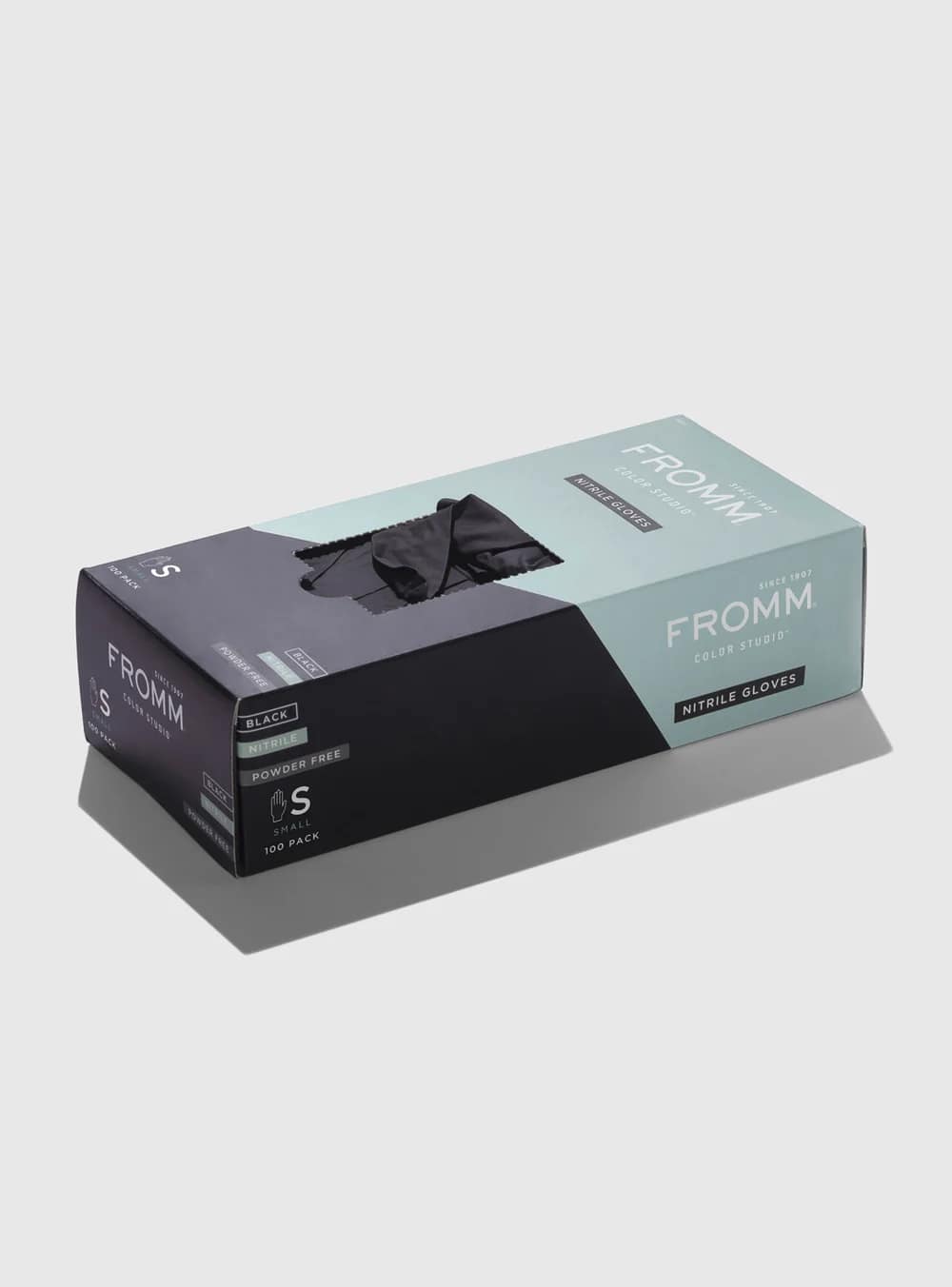Black Nitrile Powder Free Gloves Small - 100 Pack